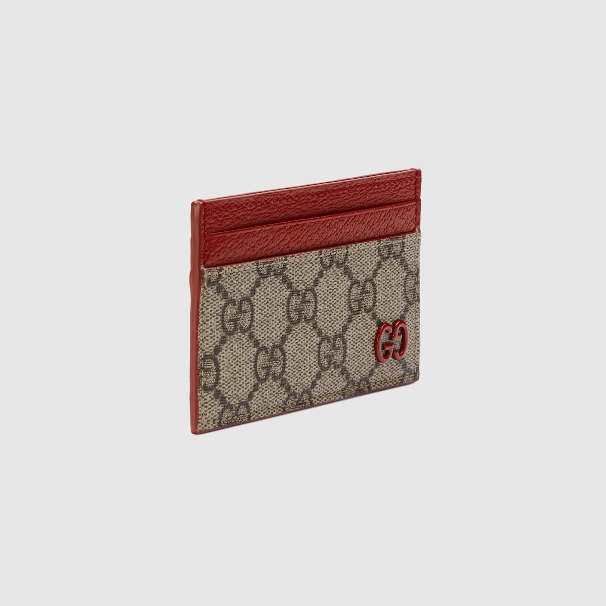 Card case with GG detail - 3