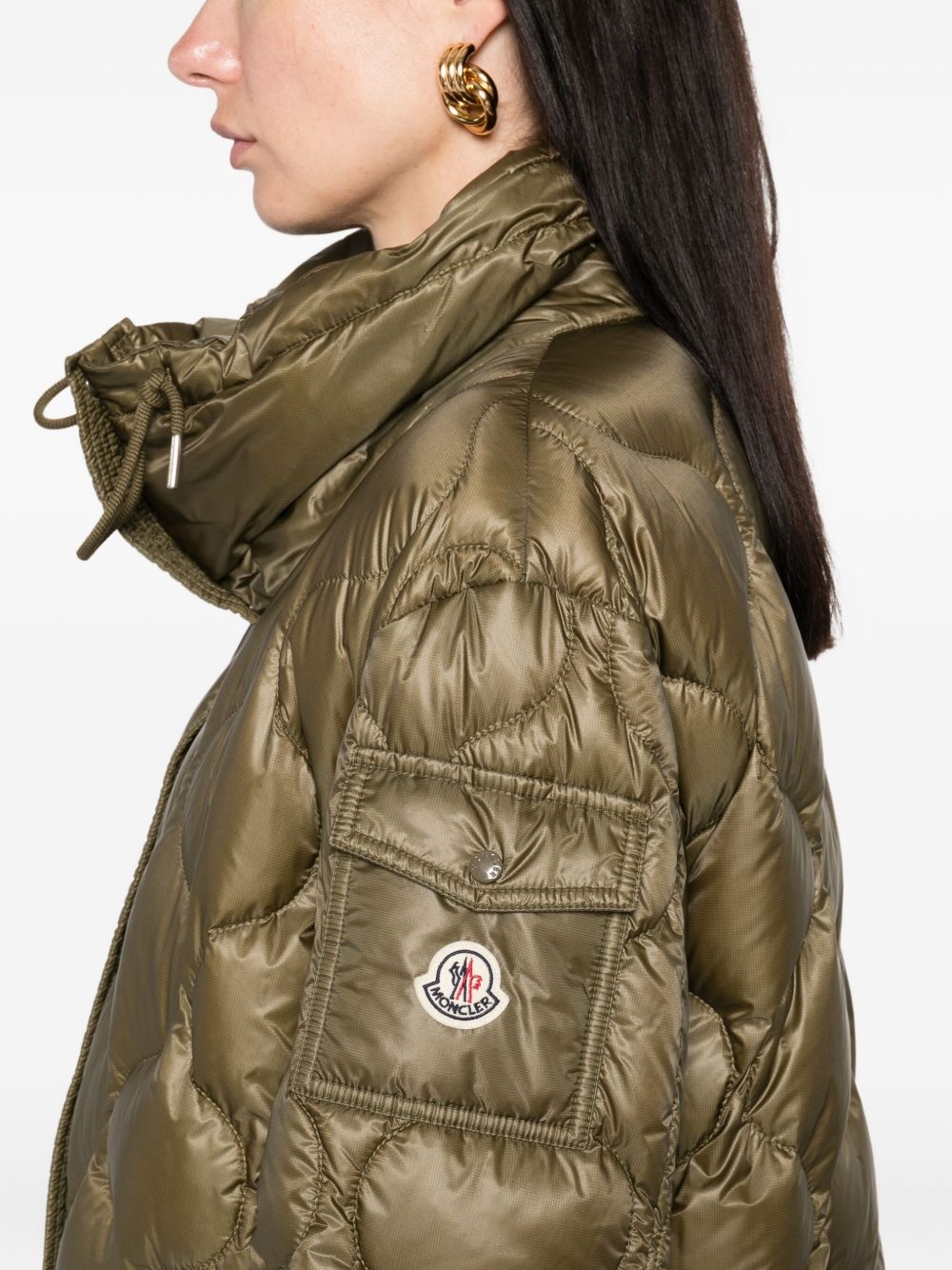 Lombi quilted high-neck jacket - 5