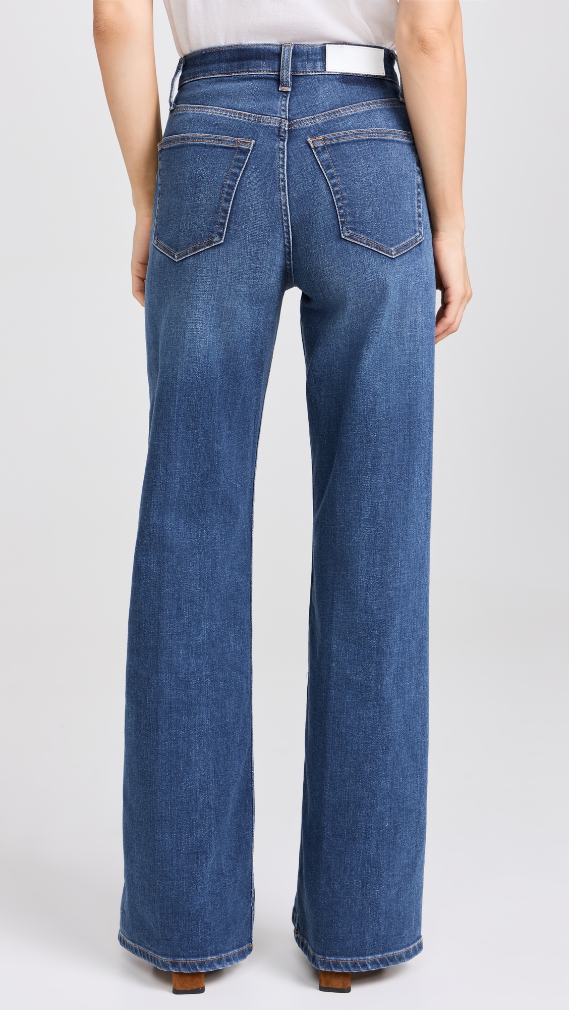 70s Ultra High Rise Wide Leg Jeans - 2