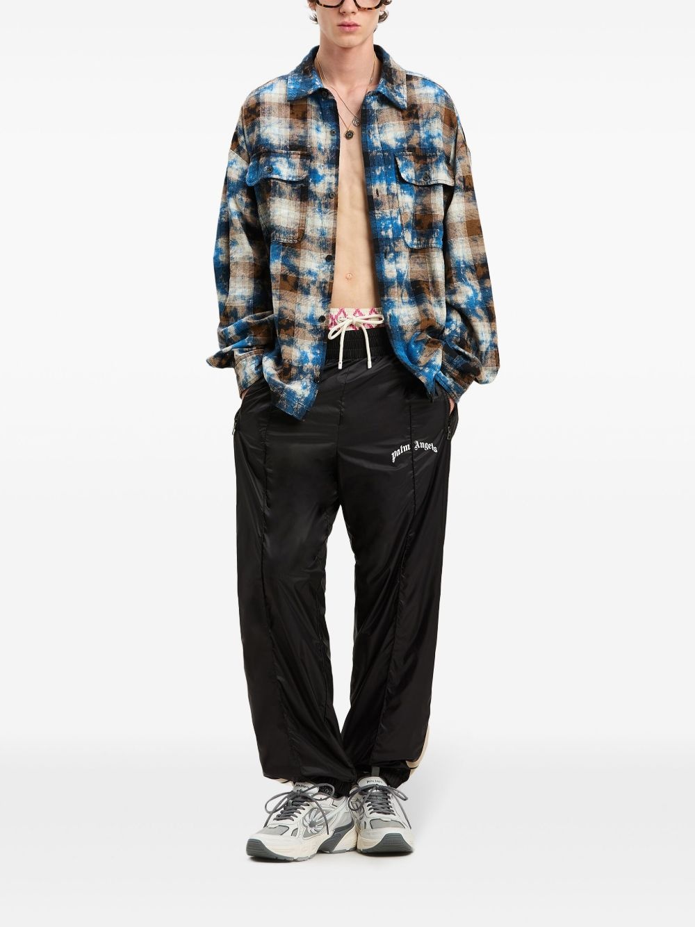 curved-logo track pants - 2