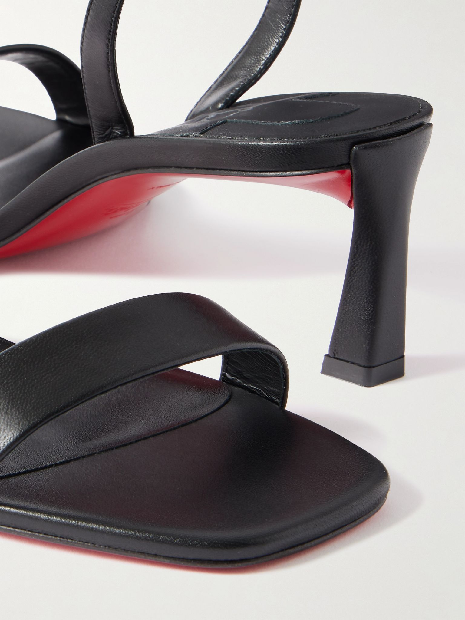 O Condora 55 leather slingback sandals Black - 4