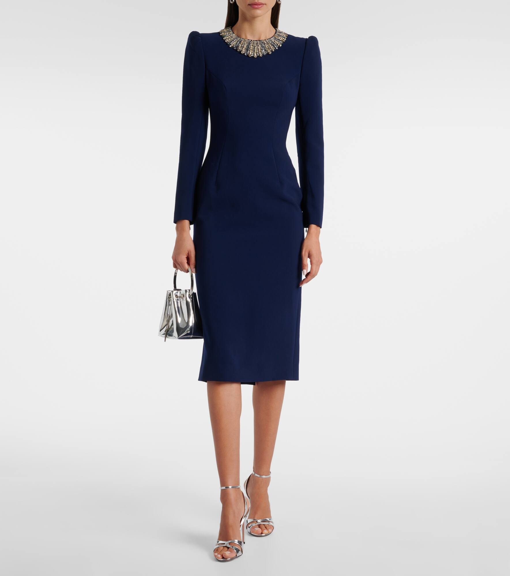 Cora embellished midi dress - 2