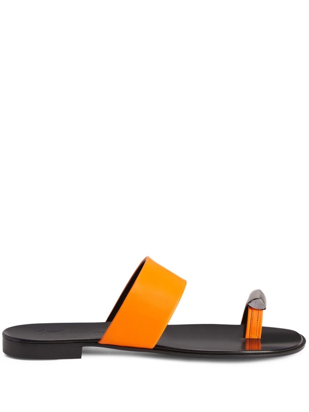 Norbert leather flat sandals - 2