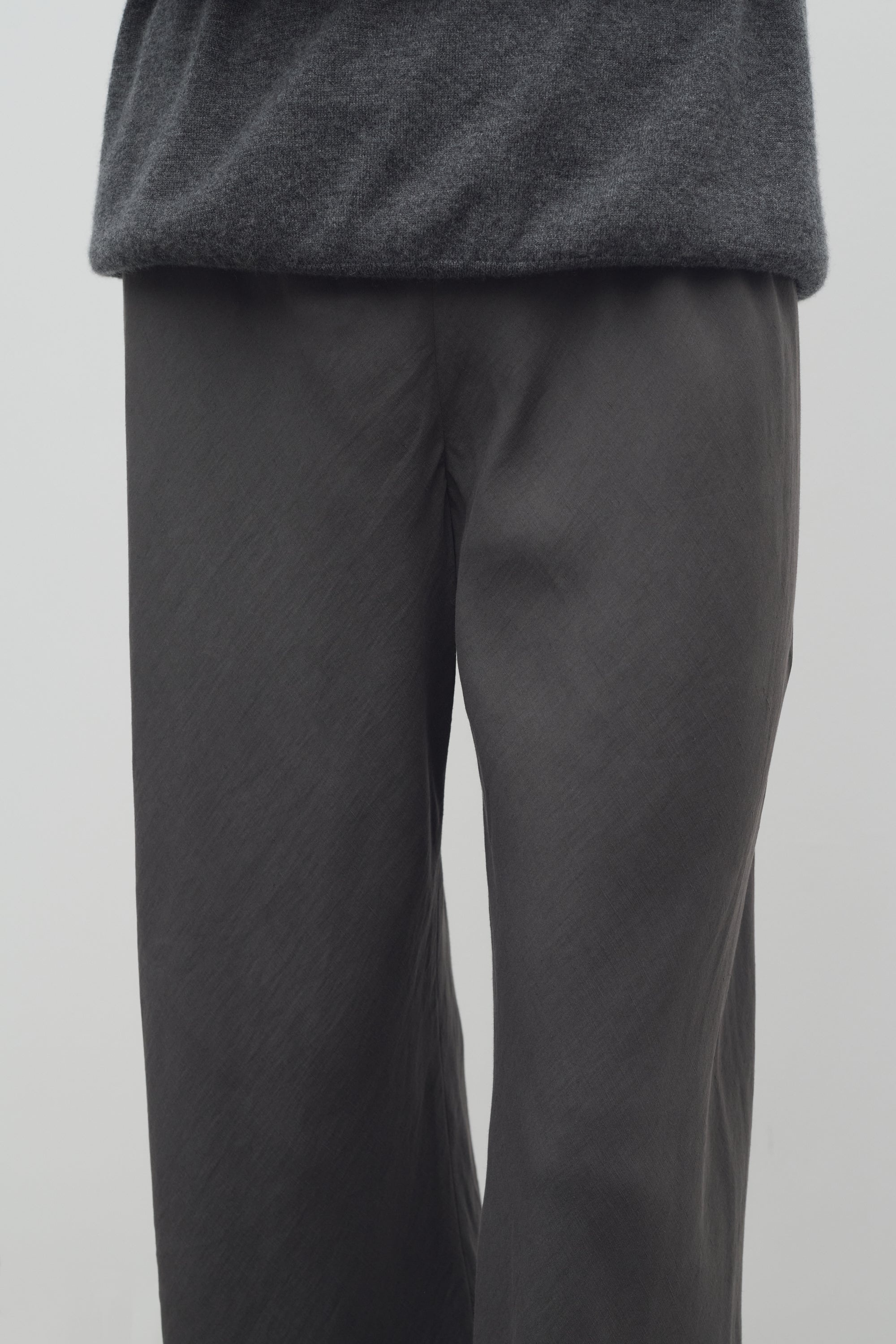 Gala Pant in Silk and Linen - 6