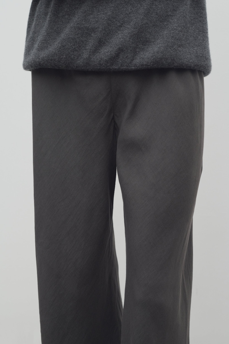 Gala Pant in Silk and Linen 6
