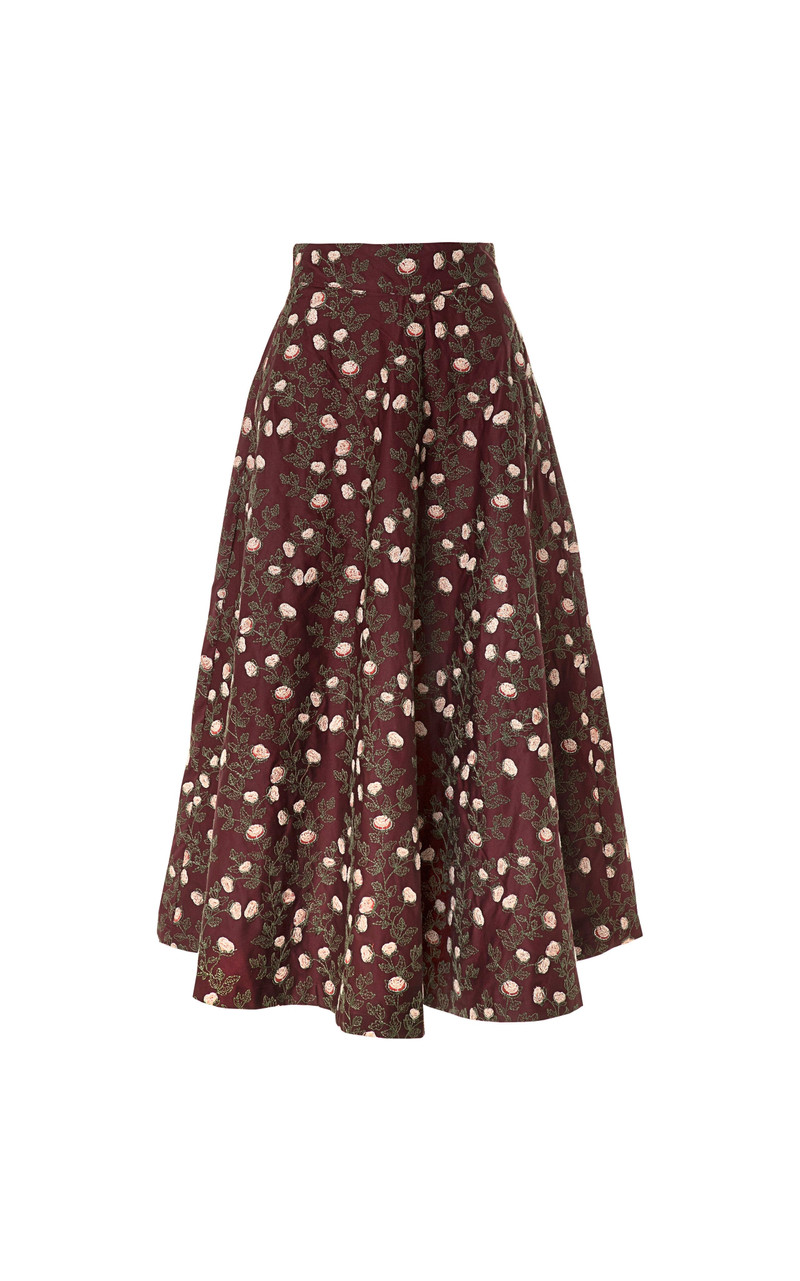 Bergamota Colibrí Maxi Skirt 1