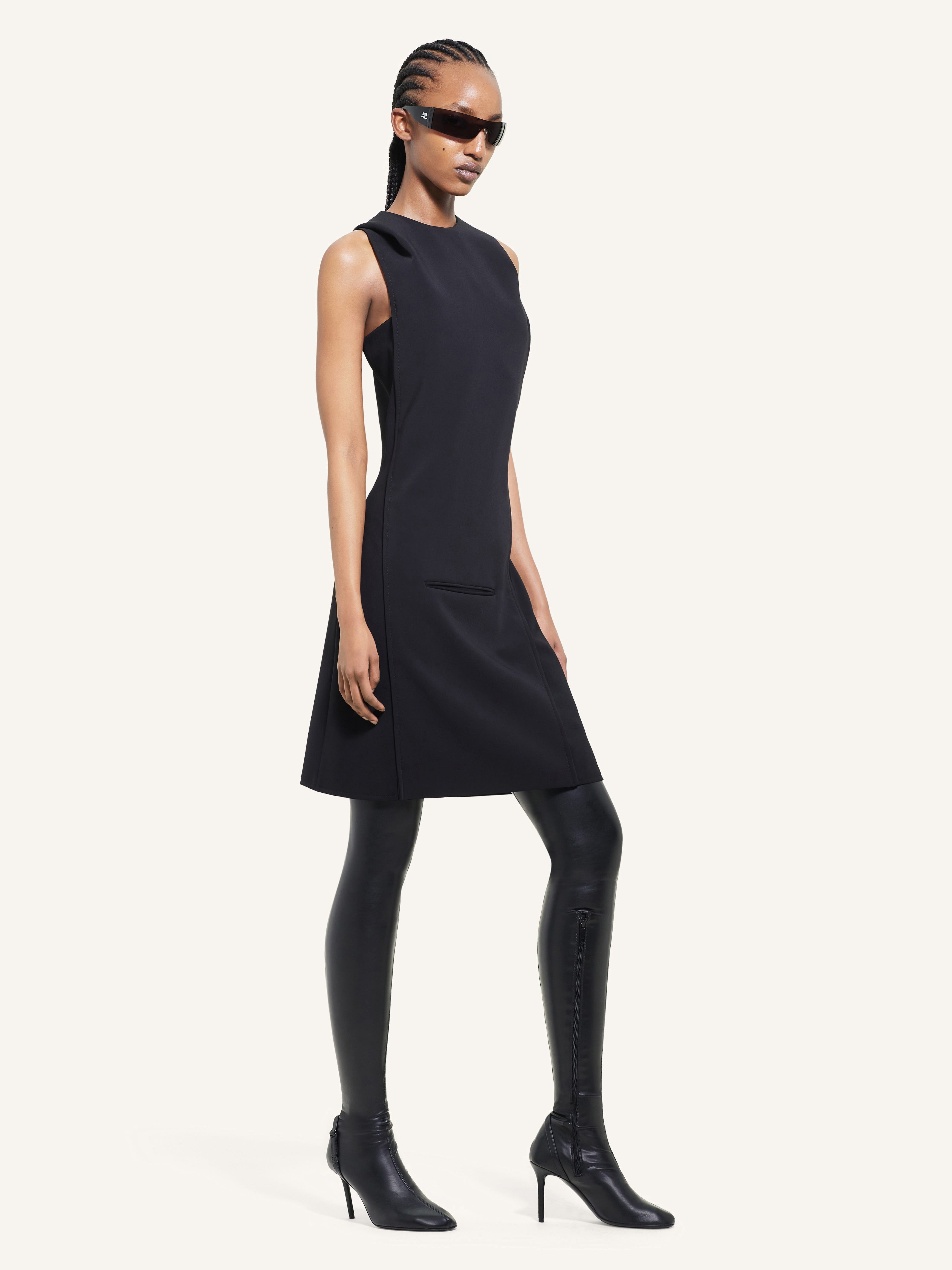 MINI OBLIQUE SPACE DRESS - 3