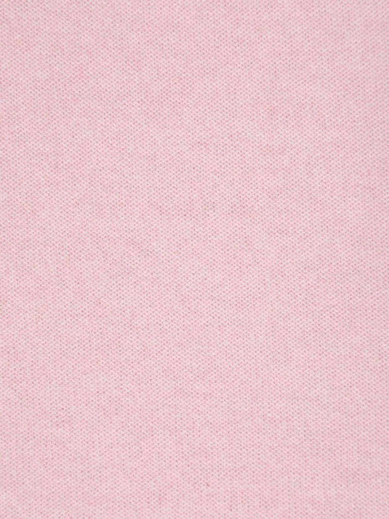 Jil Sander logo-patch cashmere scarf outlook