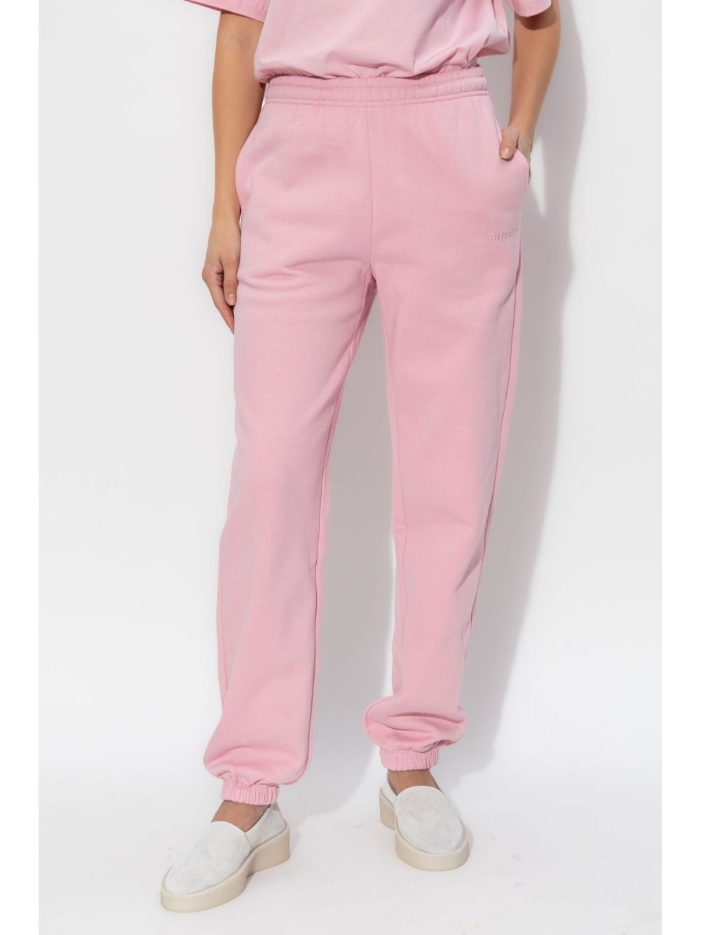 logo-embroidered track pants - 3