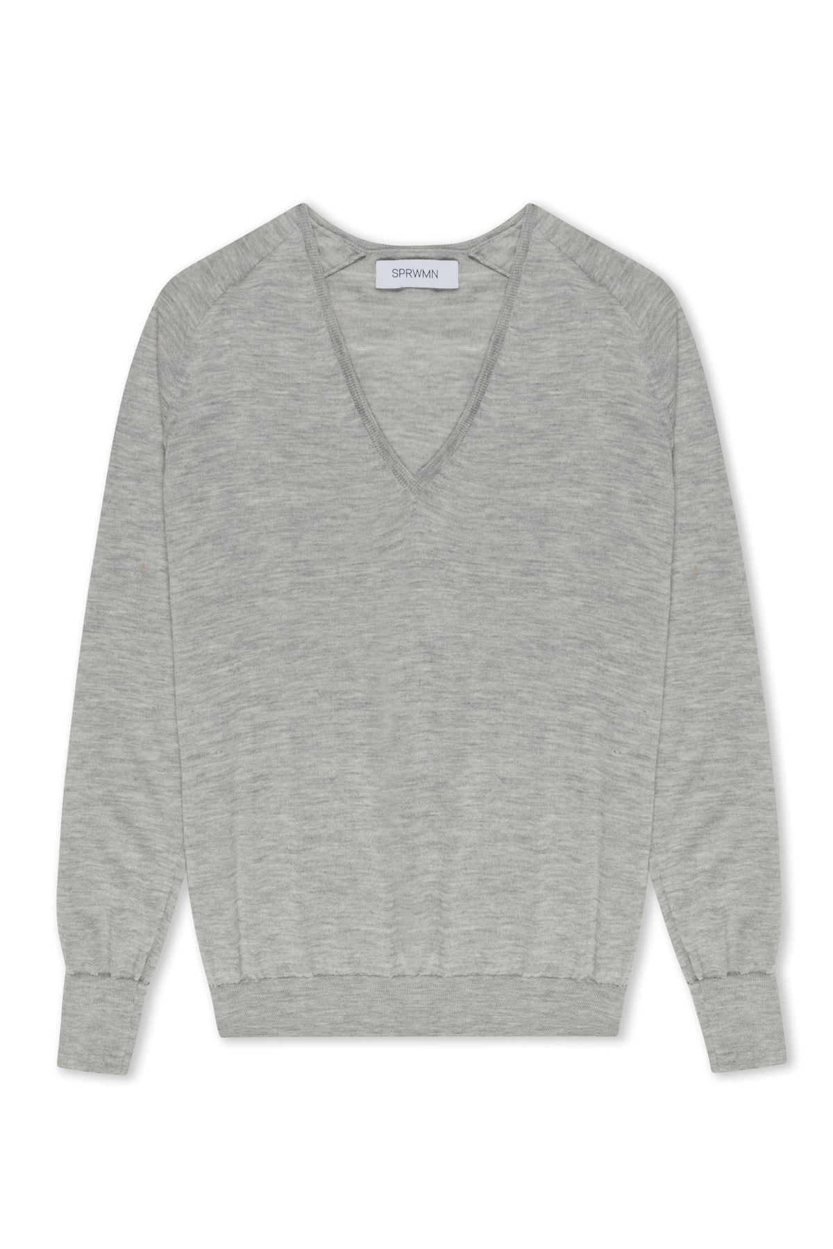 OXFORD CASHMERE V-NECK SWEATER - 6