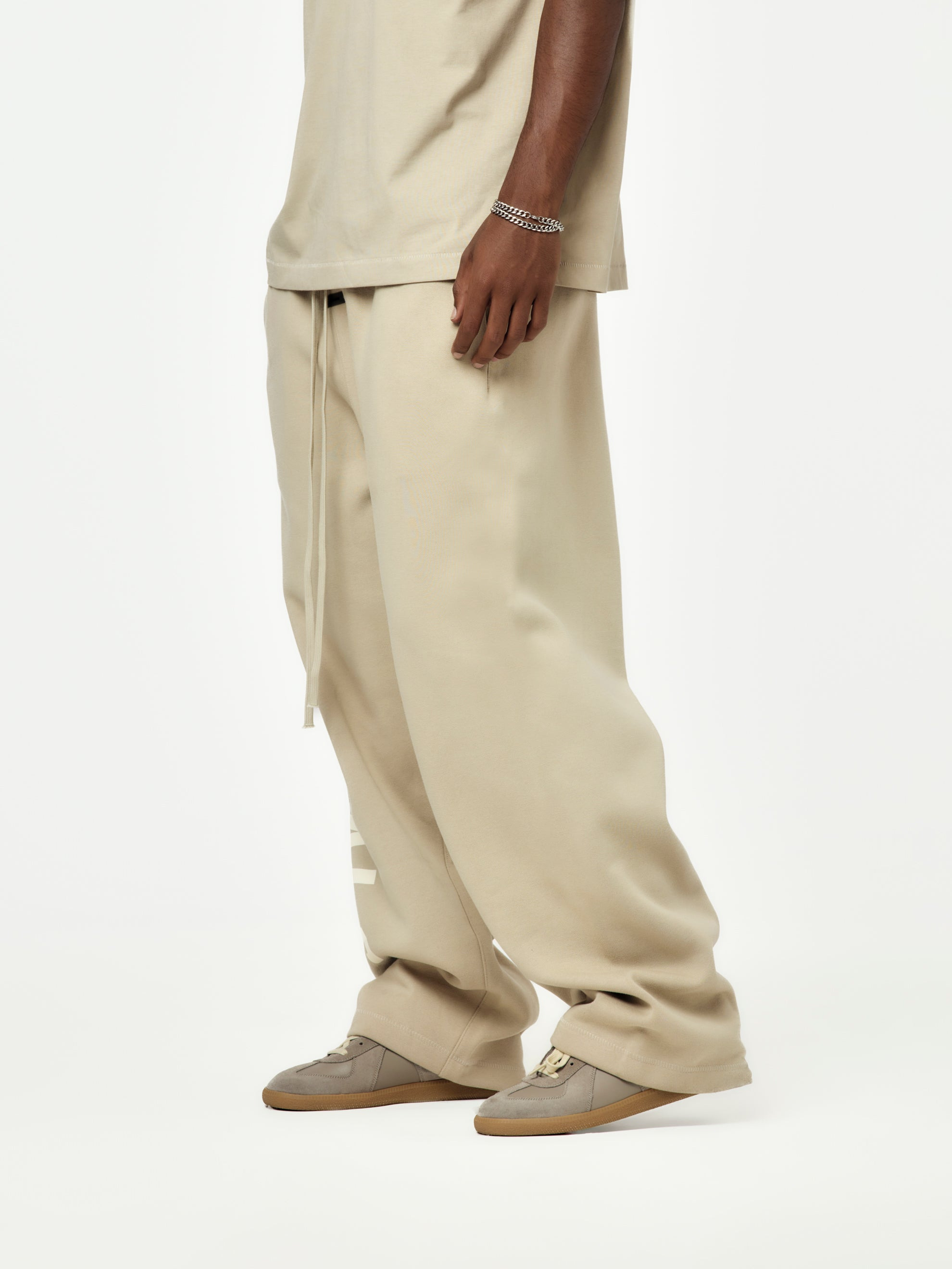 LOUNGE FLEECE SWEATPANT (TIMBER) - 2