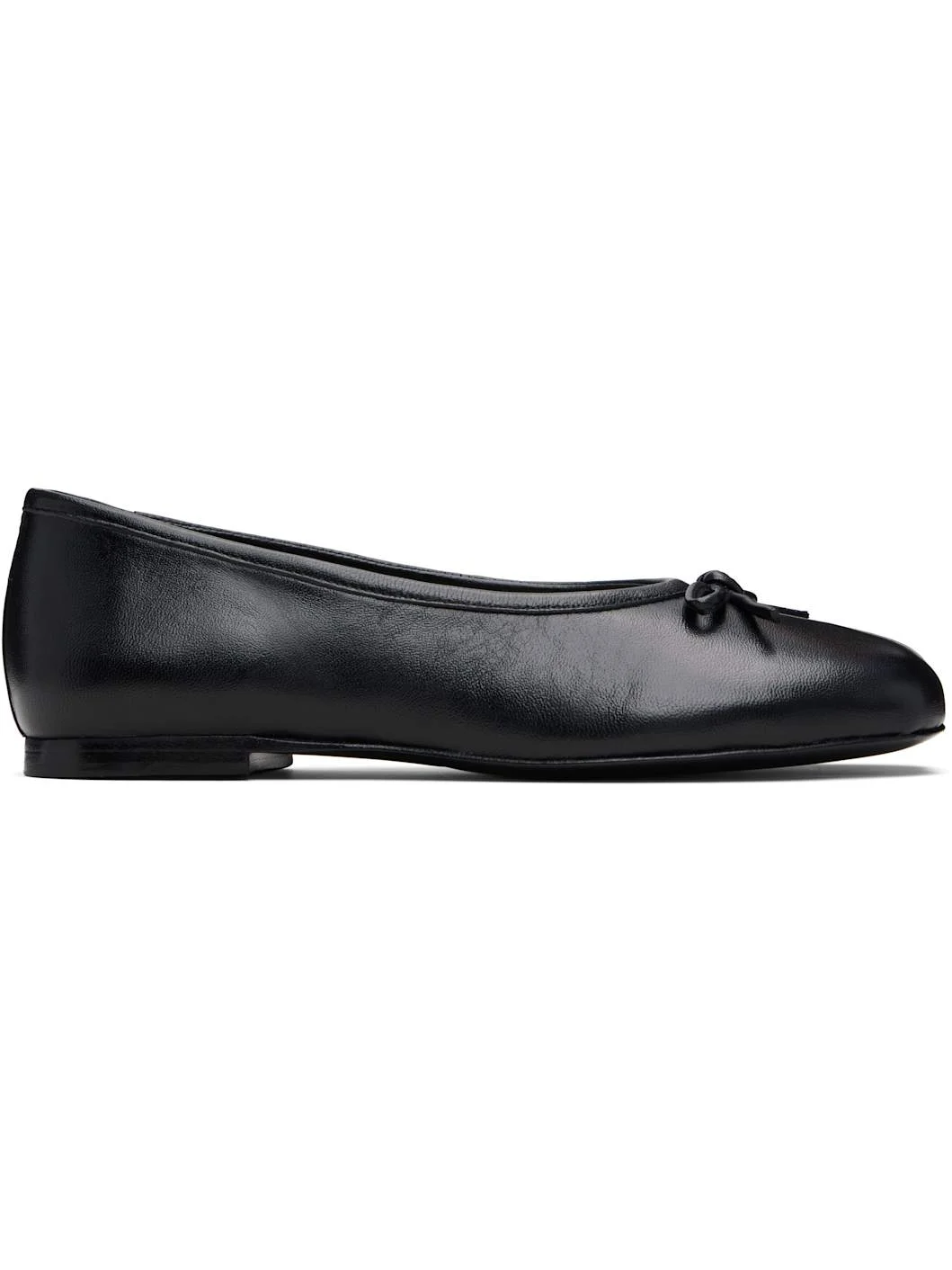 Black Paw Ballerina Flats - 1