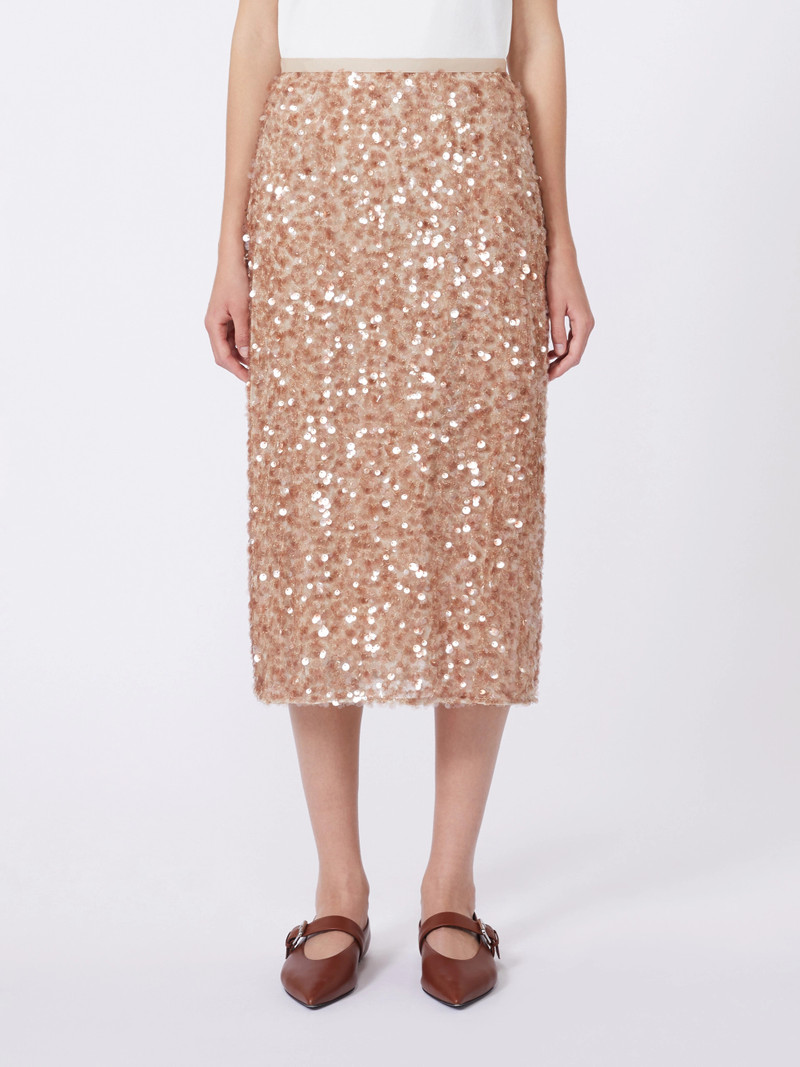 OCCHIO Tulle and sequin skirt - NUDO 3