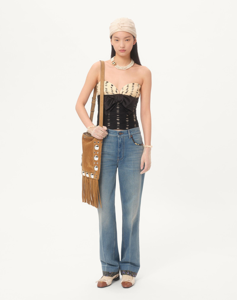 Valentino CHIFFON TOP WITH PLUSDEPOIS PRINT outlook