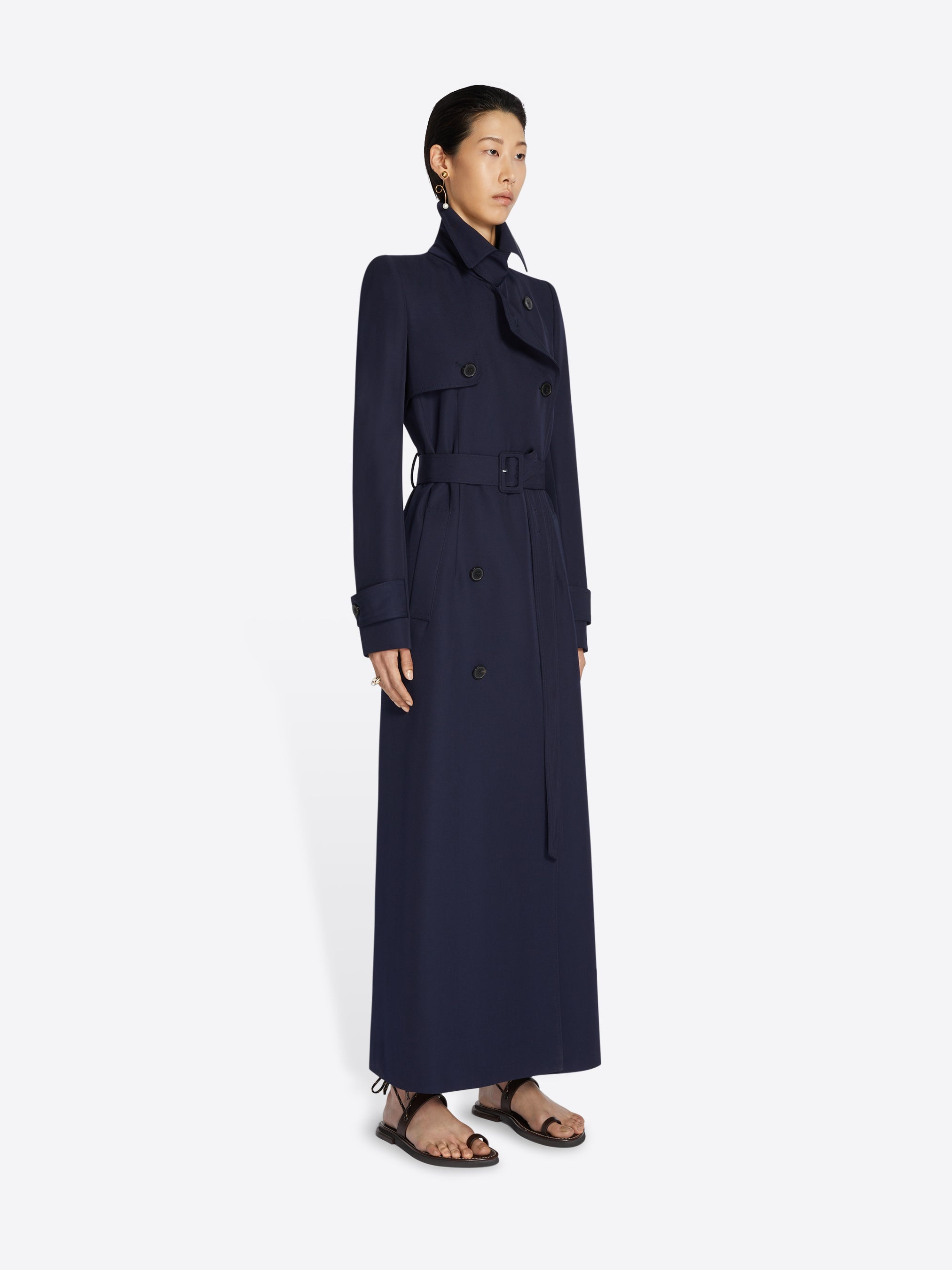 FITTED TRENCH COAT - 3
