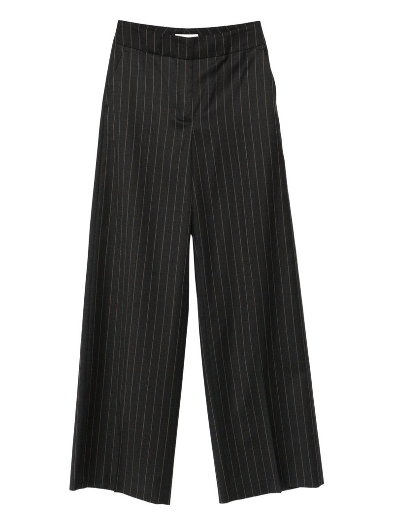 striped-pattern trousers 1