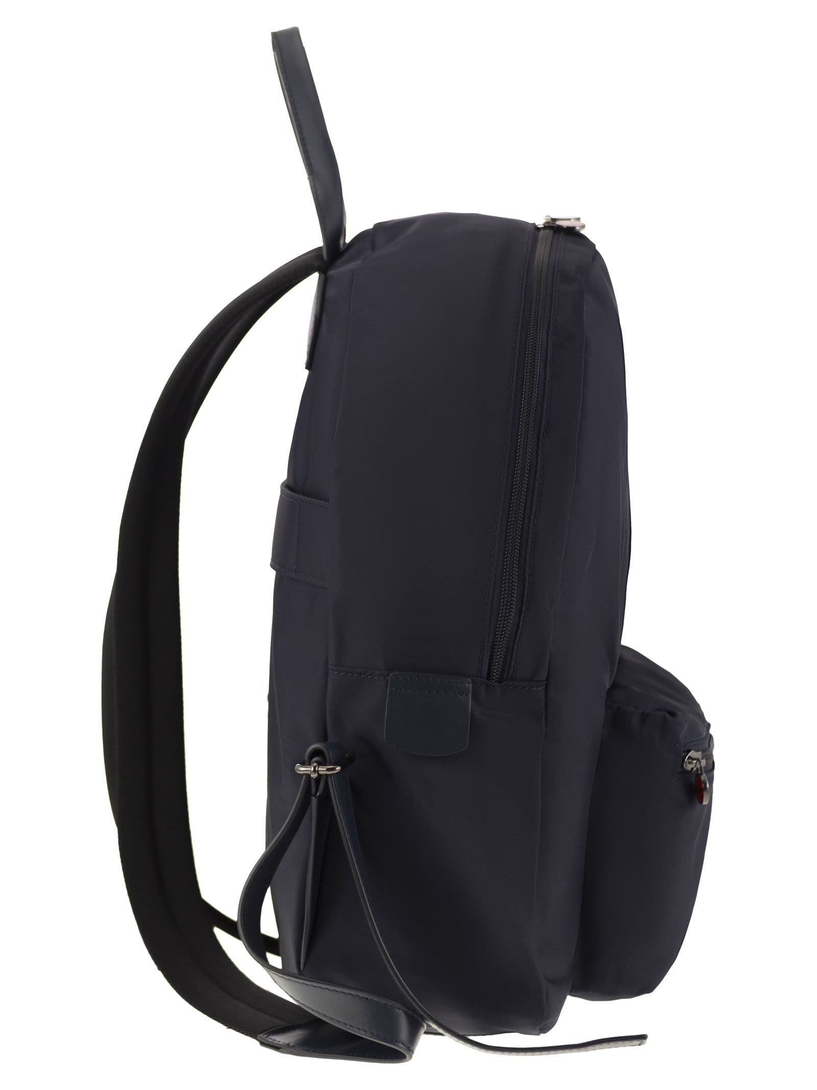 KITON - Kiton Men Technical Fabric Backpack With Logo - 3