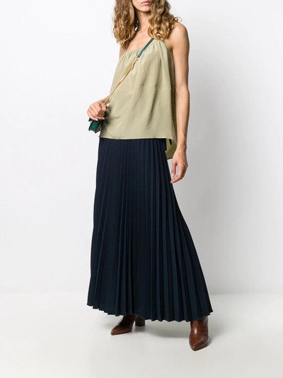 Chloé pleated silk camisole outlook