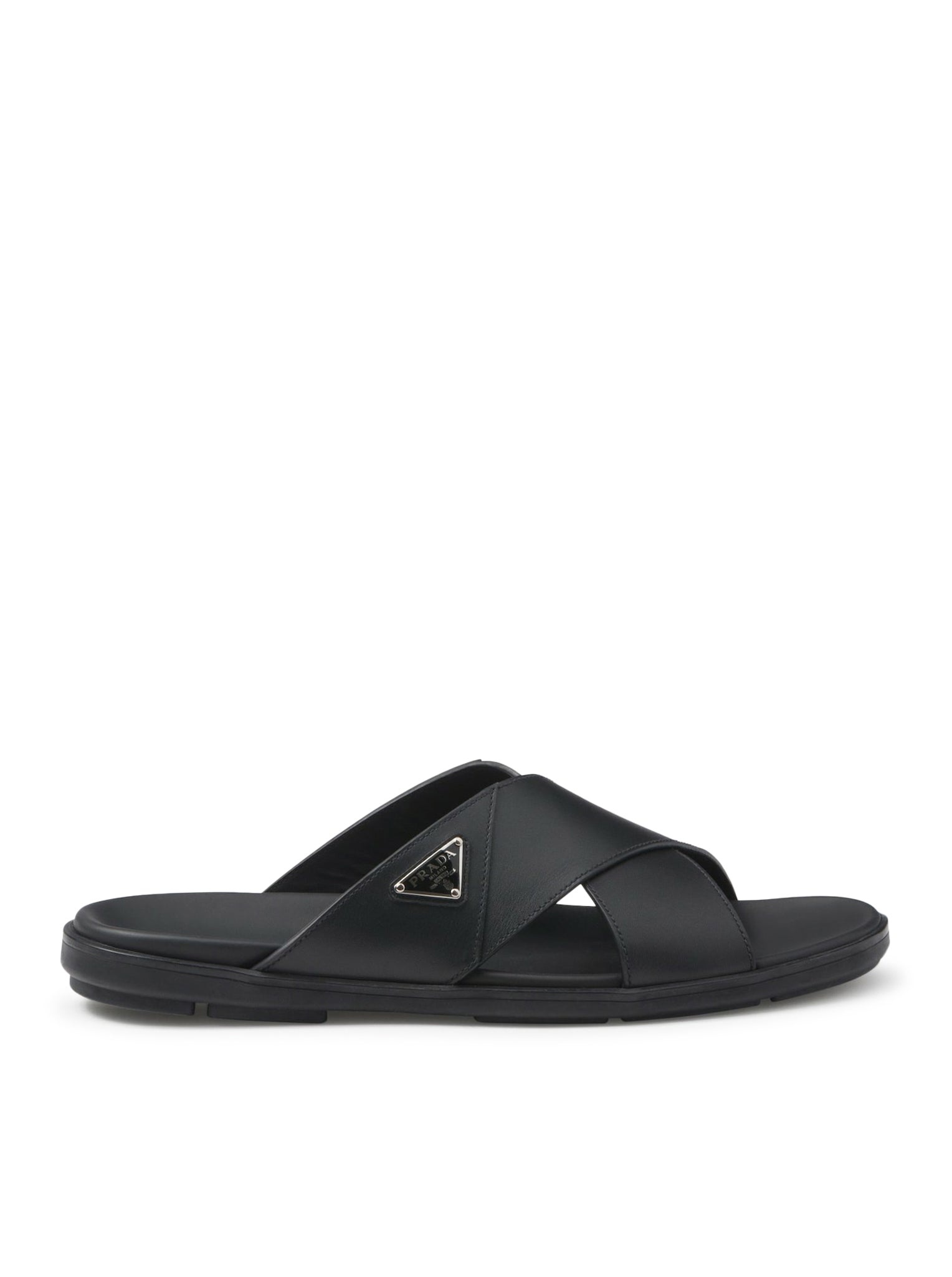 サンダル PRADA Leather Crossover Sandals Prada Leather Crisscross Sandals | Saks Fifth Avenue