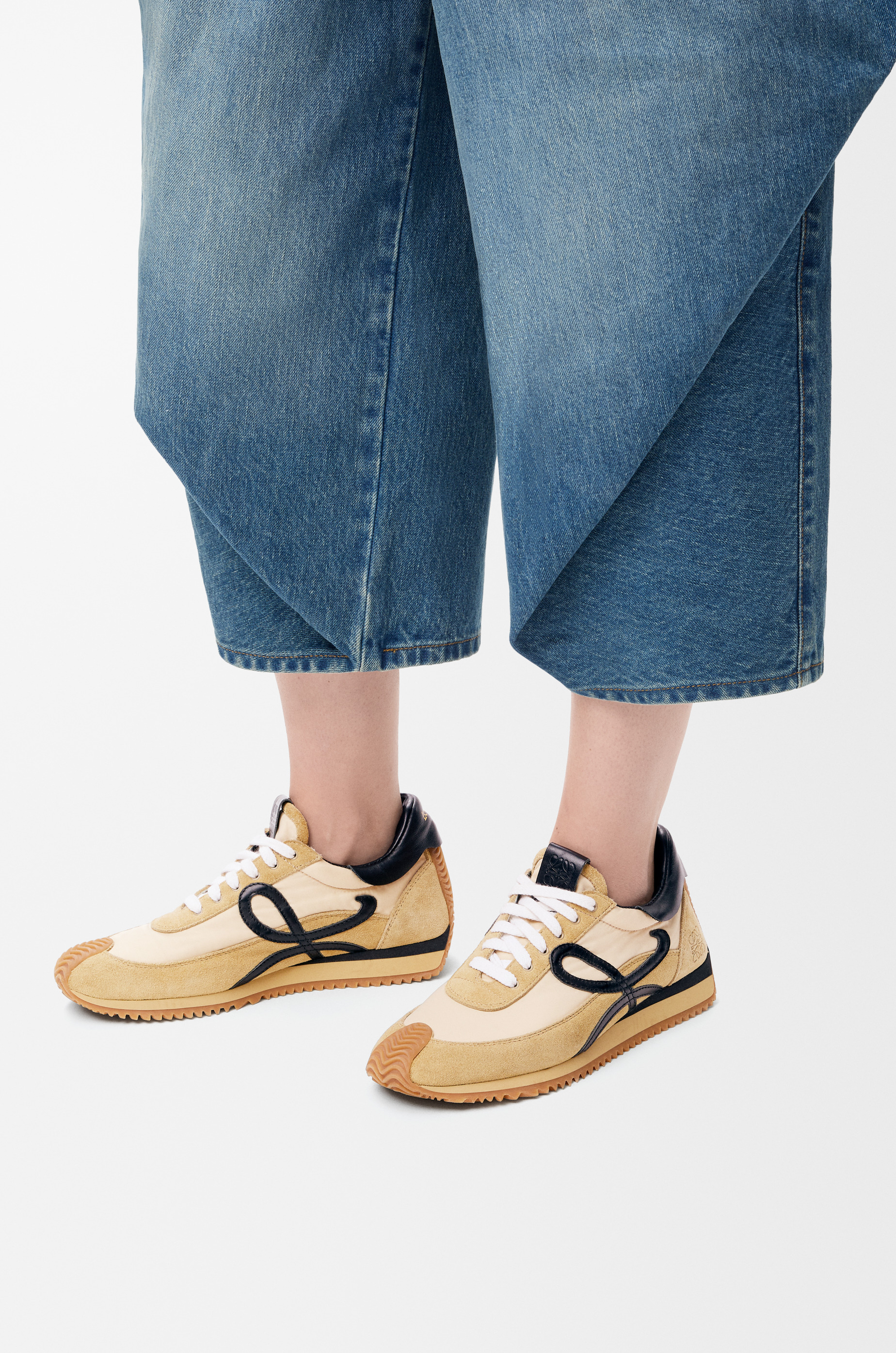 Flow Runner in nylon and suede - 5