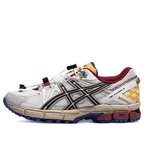 (WMNS) ASICS Gel-Kahana 8 'White Yellow Red' 1012B634-100 - 1