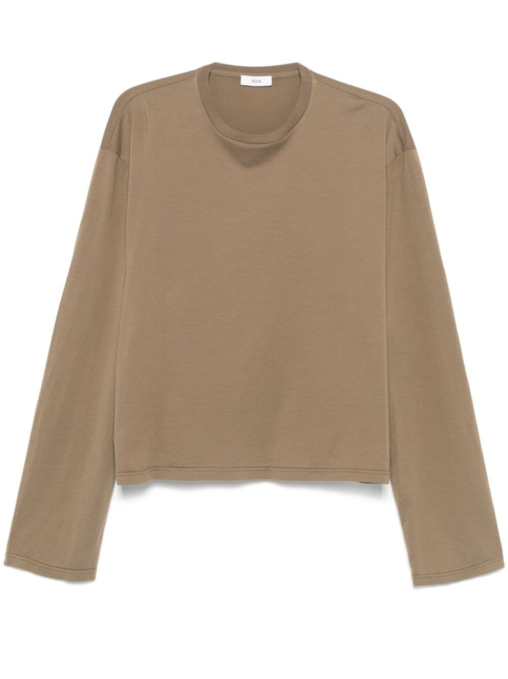 cotton jersey T-shirt - 1