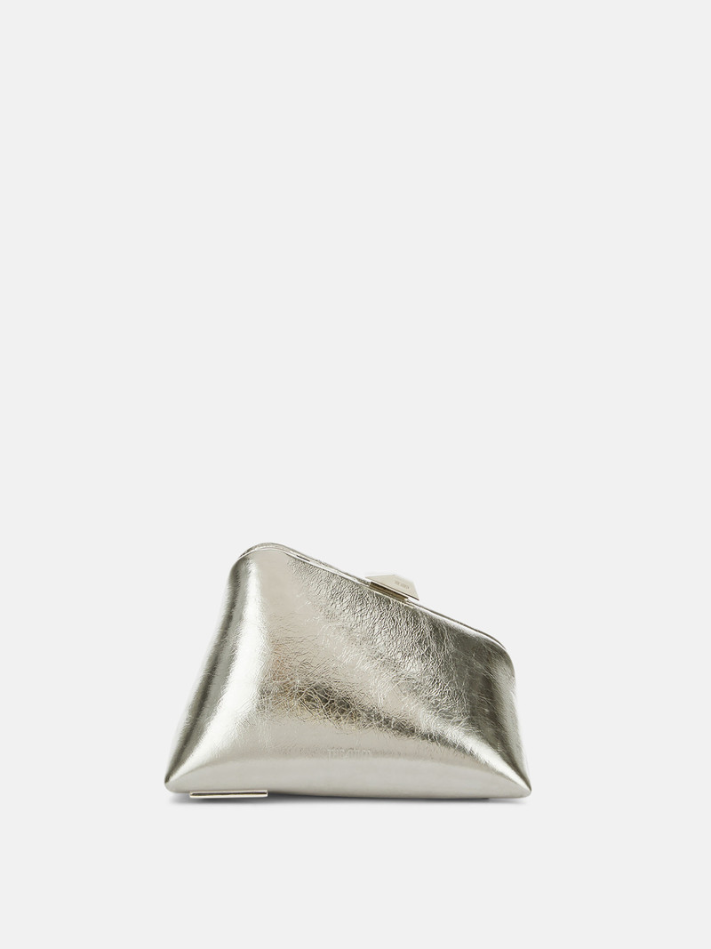''MIDNIGHT'' SILVER MINI CLUTCH 1