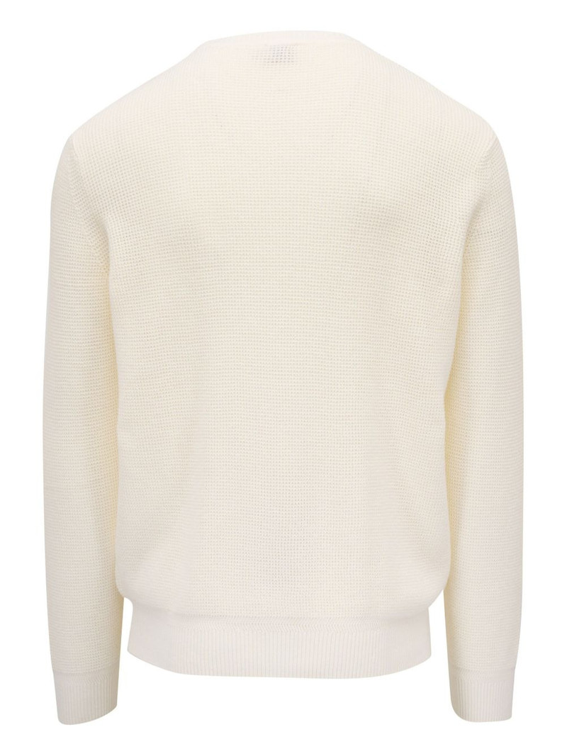 FAHERTY Sunwashed crew-neck sweater outlook
