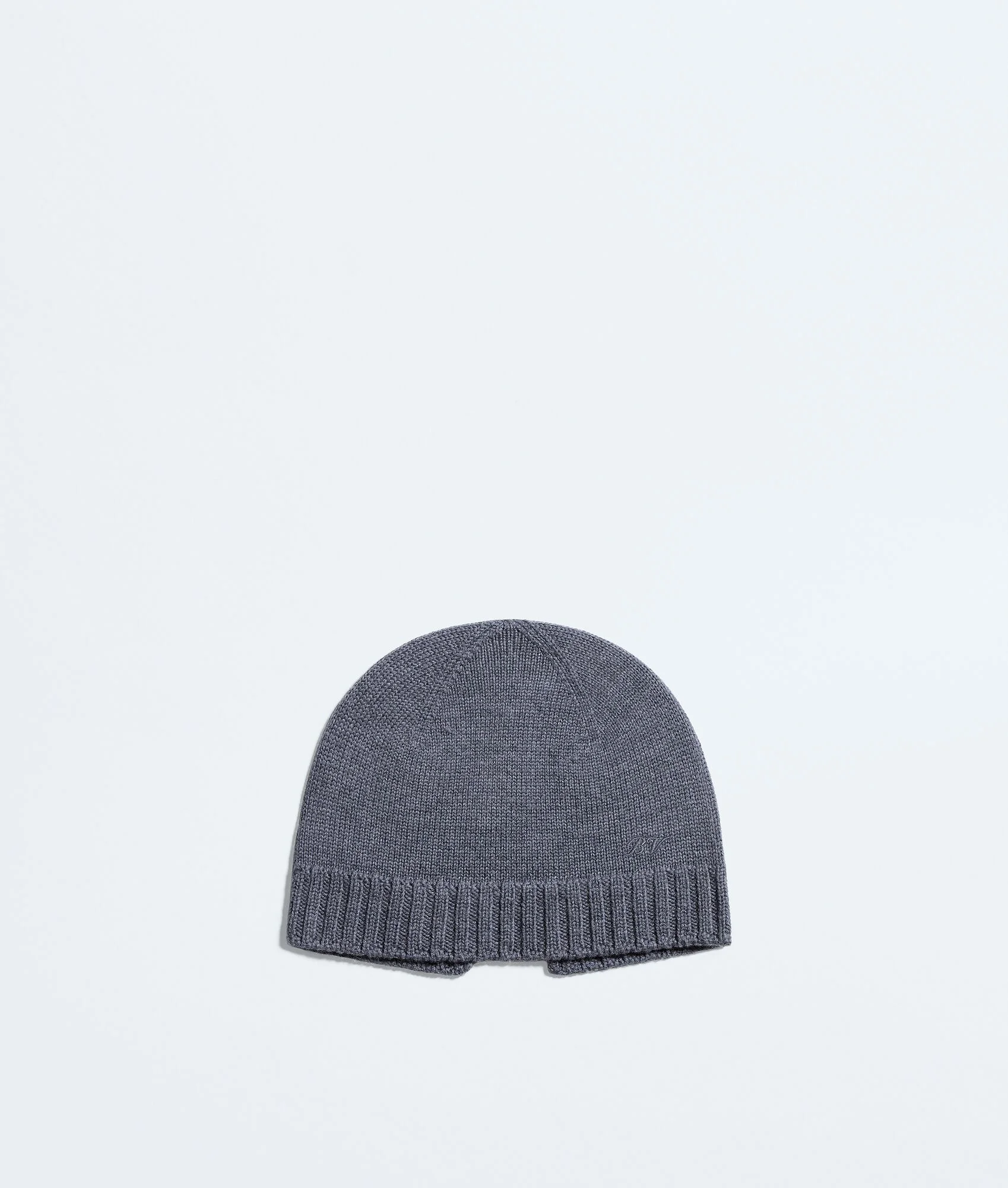 Wool Knit Beanie - 1