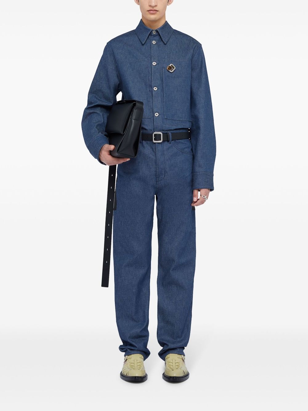 panelled trousers - 2