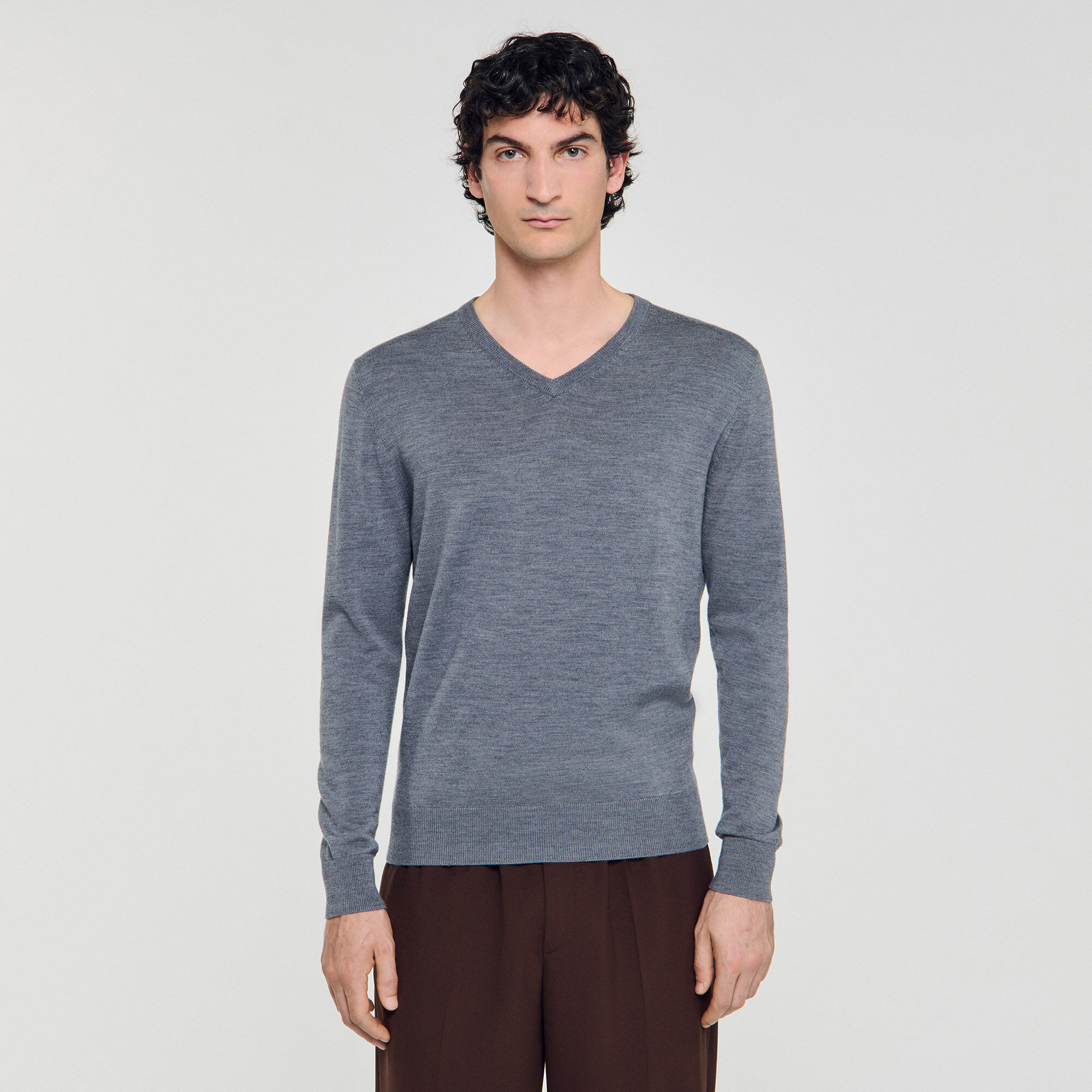 FINE WOOL SWEATER - 4
