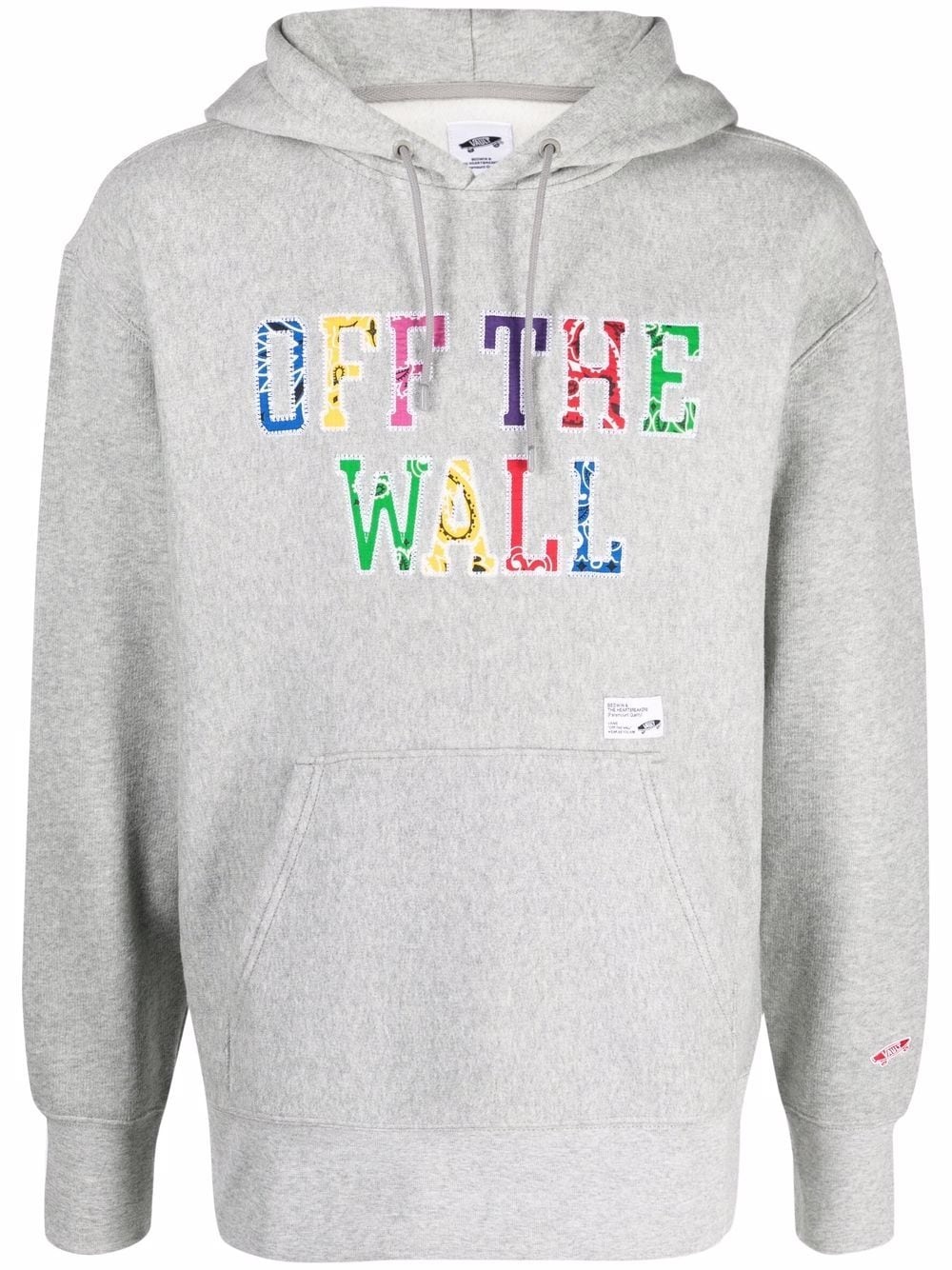 embroidered Off-The-Wall hoodie - 1