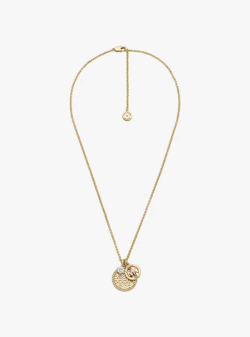 Pavé Charm Necklace - 1