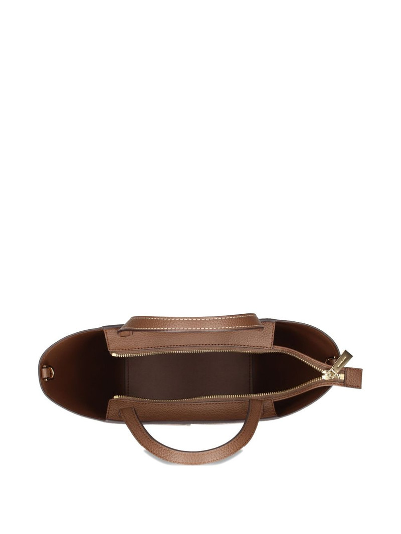 monogram panel tote bag 4