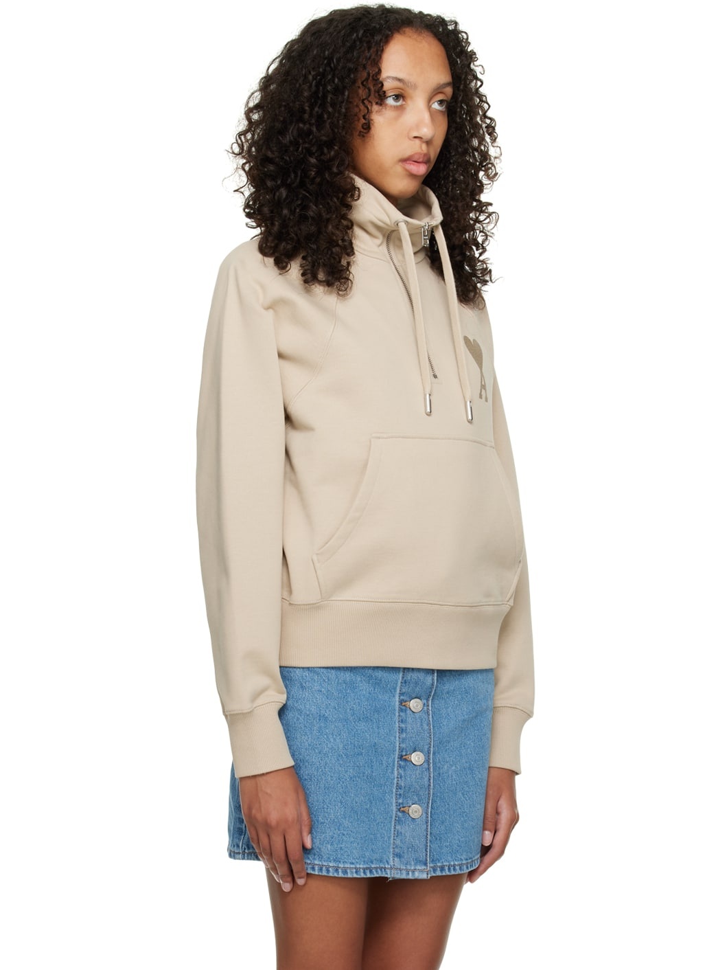 Beige Ami De Coeur Sweatshirt - 2