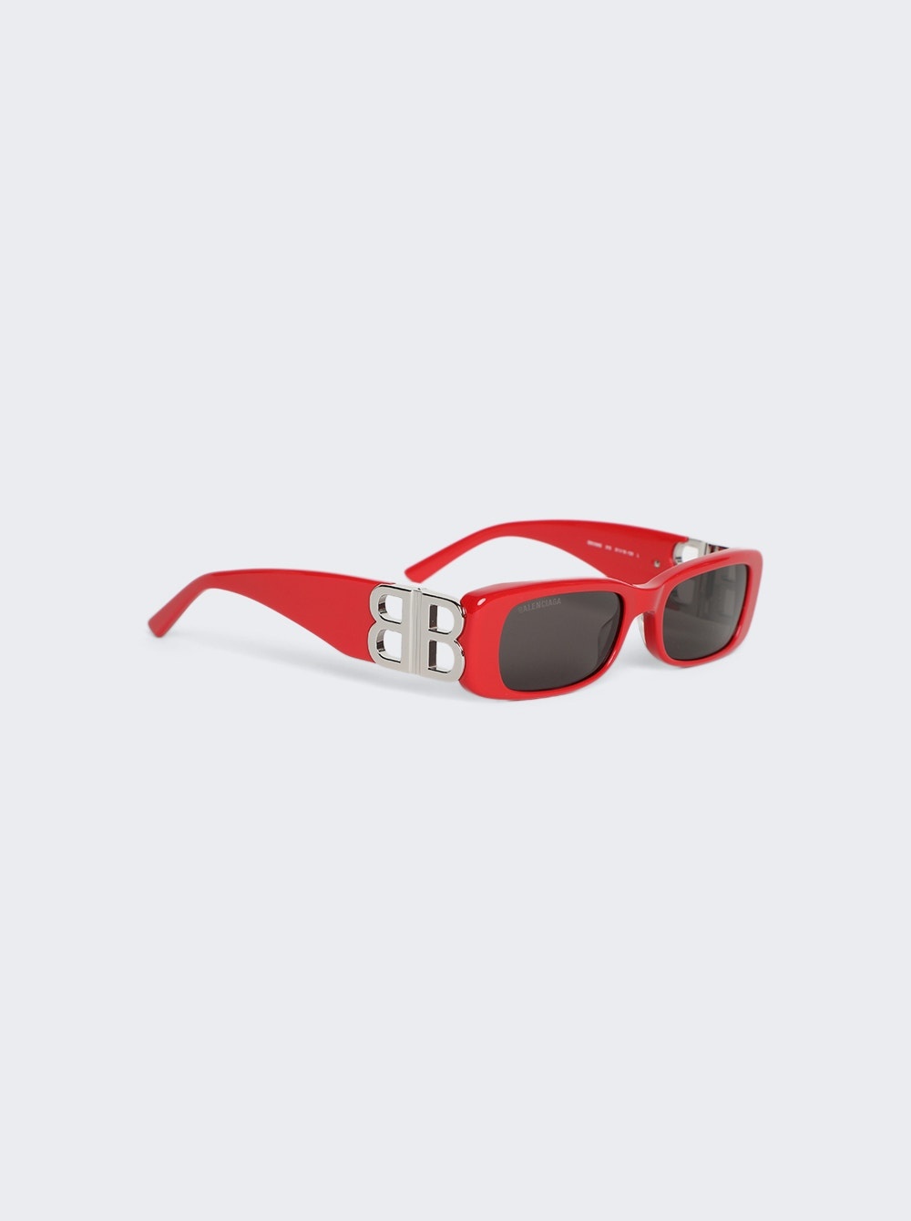 Dynasty Rectangle Sunglasses Red - 2