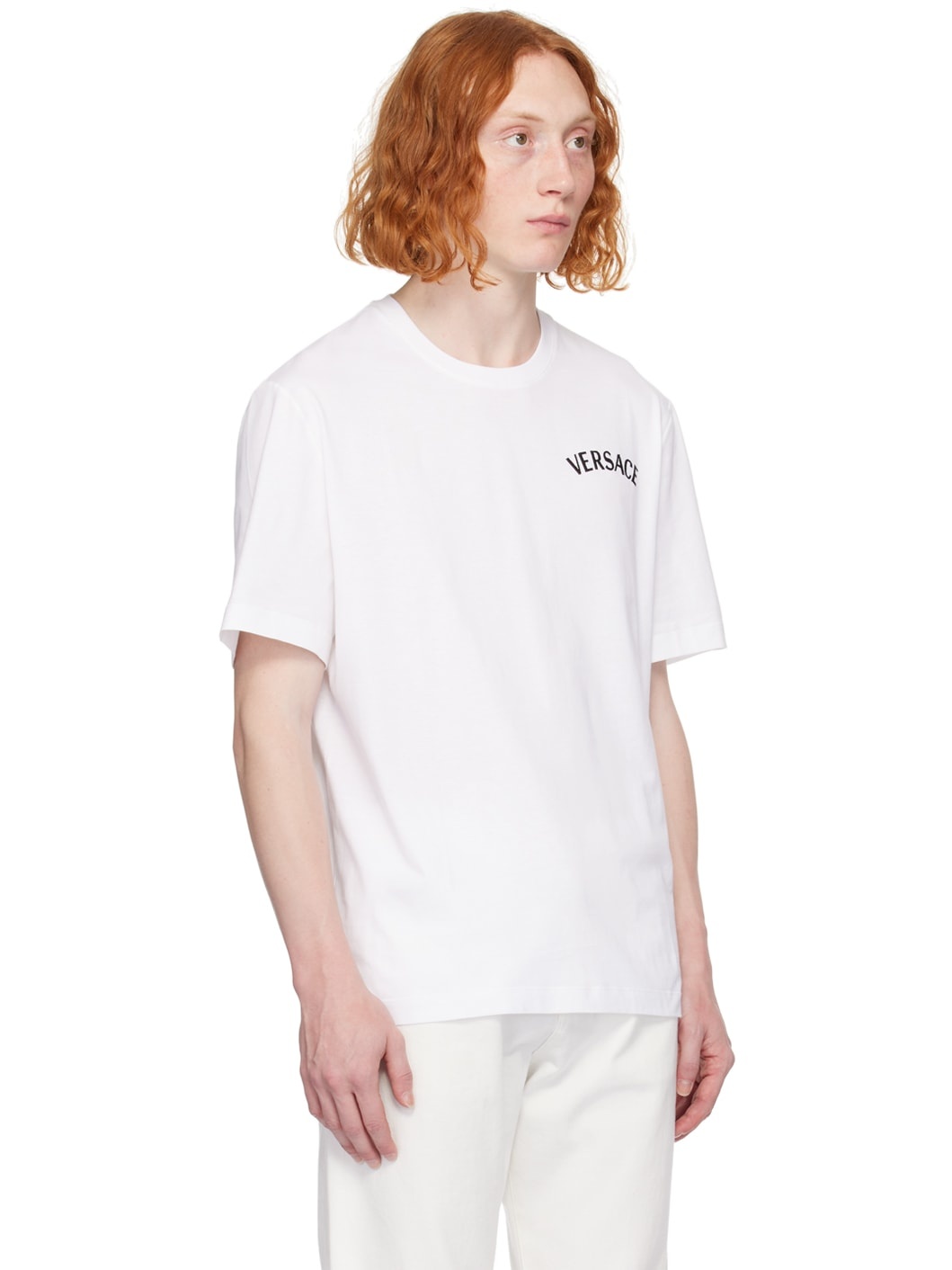 White 'Versace Milano' T-Shirt - 2