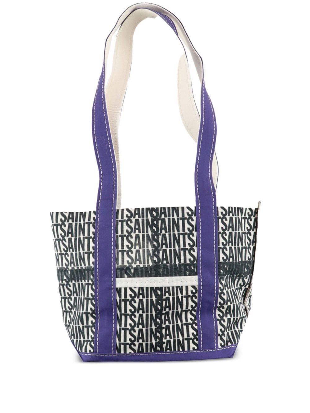 printed cotton tote bag - 1