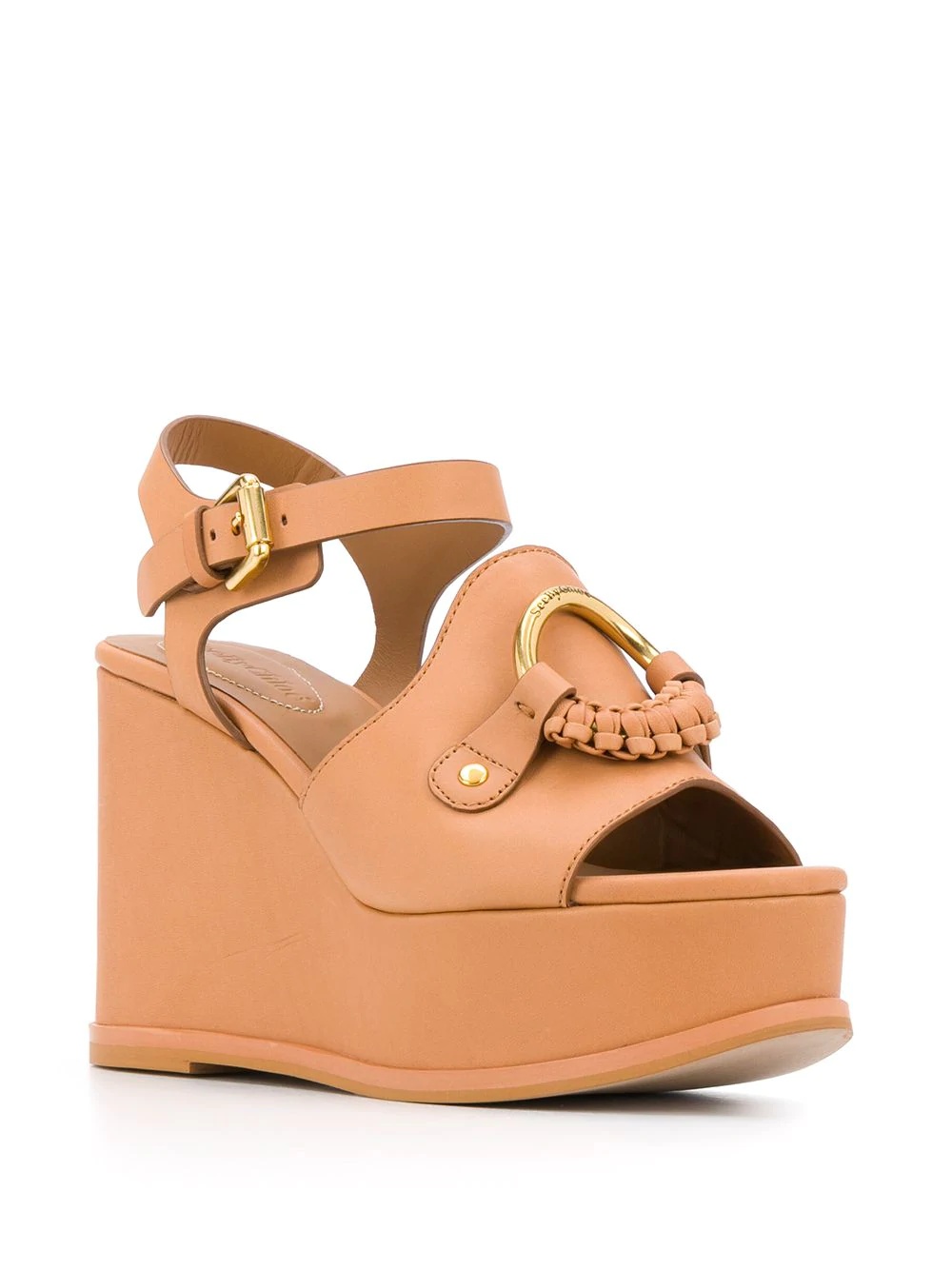 front ring wedged sandals  - 2