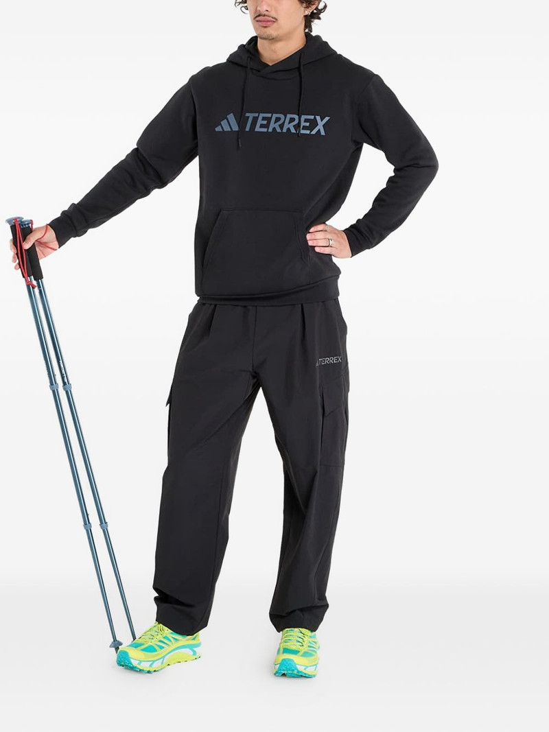 adidas Terrex logo-detail hoodie outlook