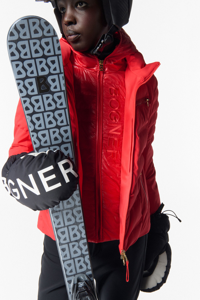 Kea ski jacket in Red 10