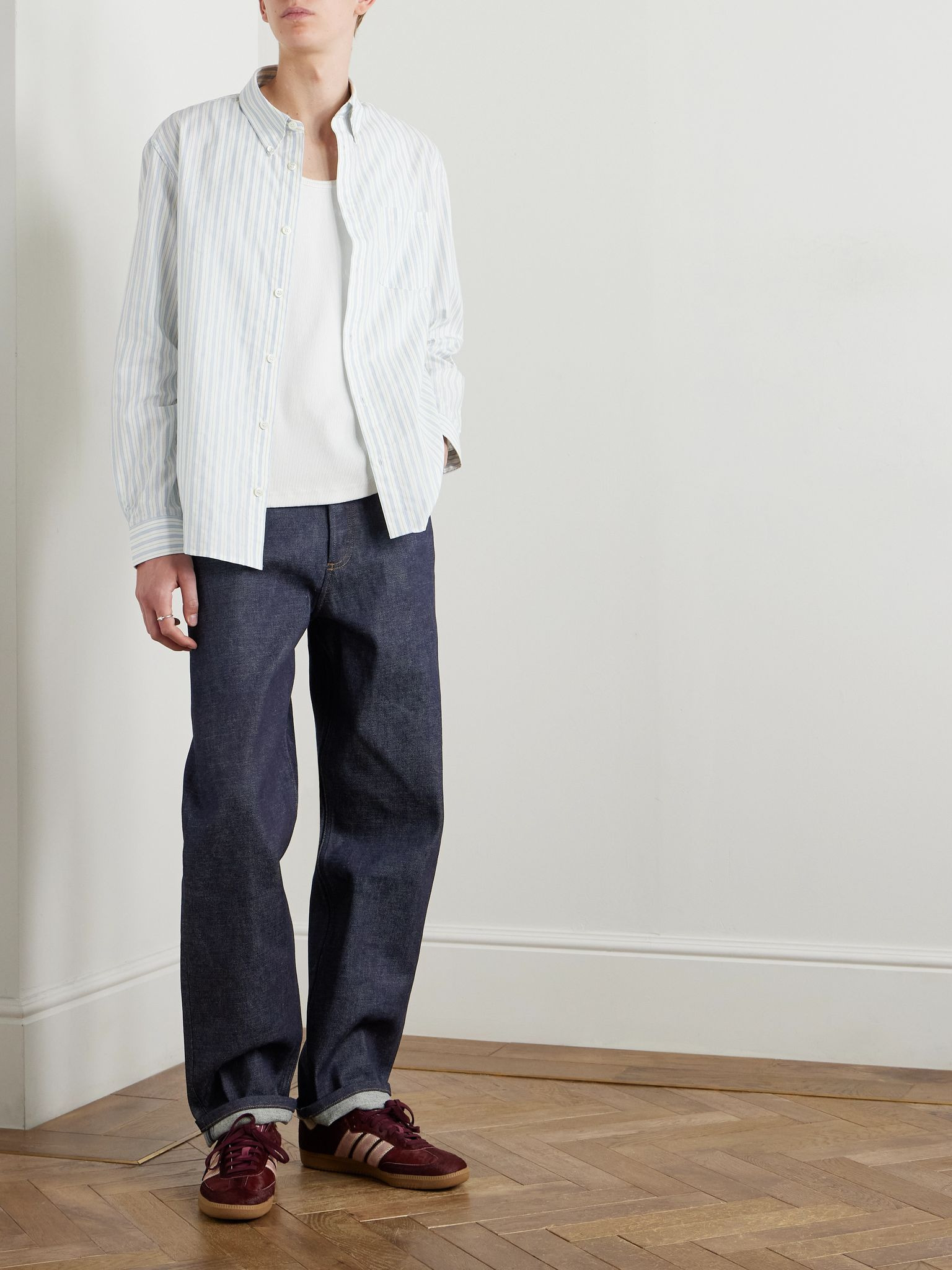 Fairfax Wide-Leg Jeans Blue - 2