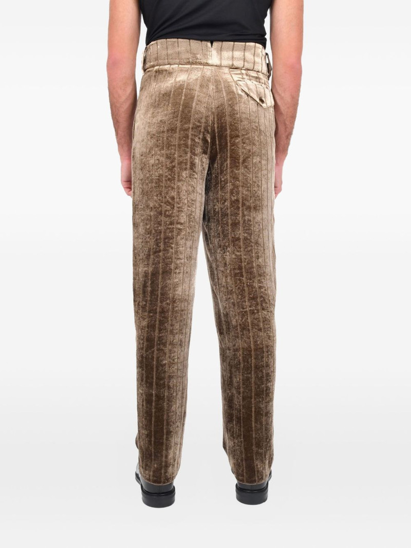 EMPORIO ARMANI striped trousers outlook