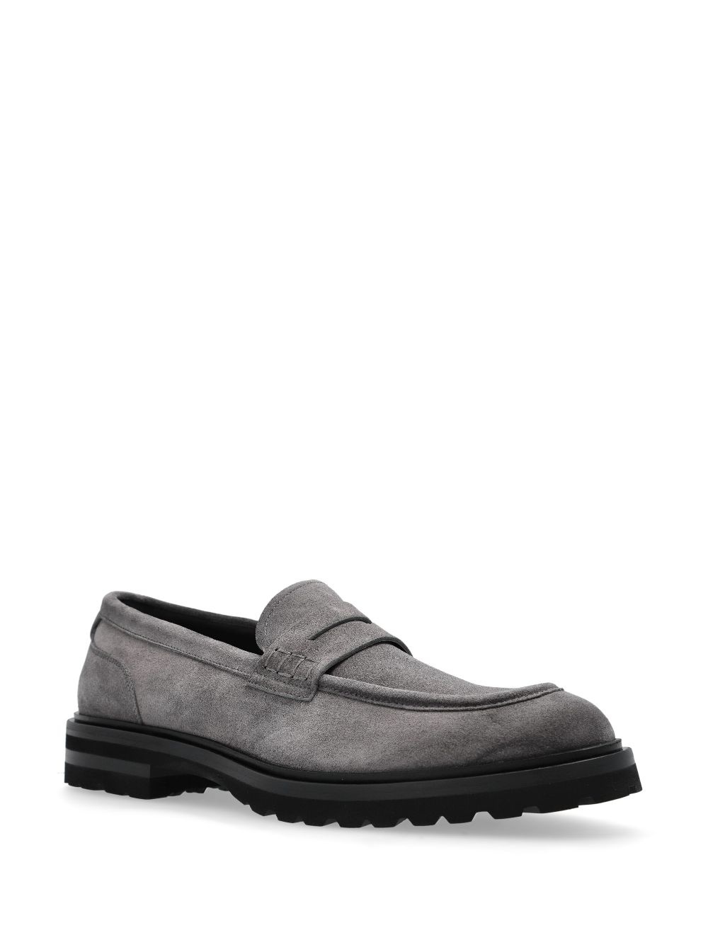 logo-plaque loafers - 2