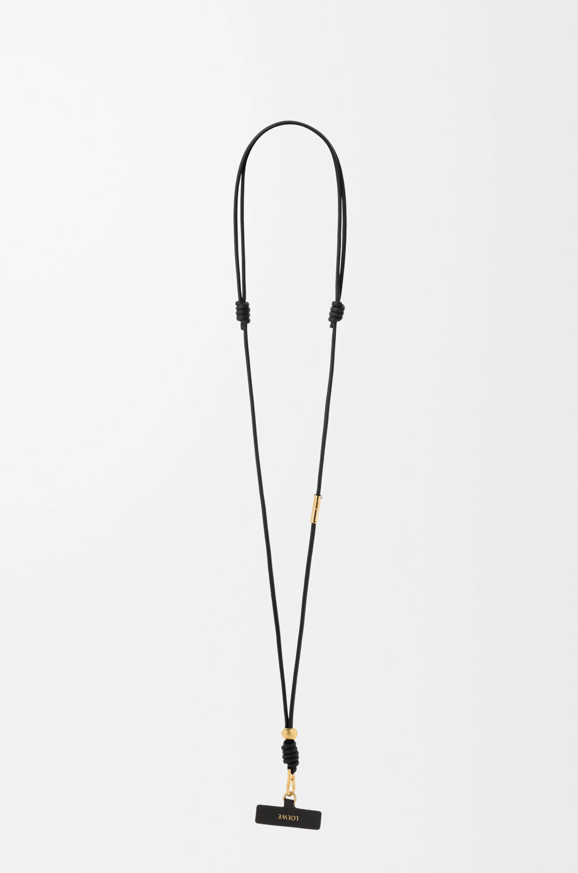 Crossbody phone strap in calfskin - 1