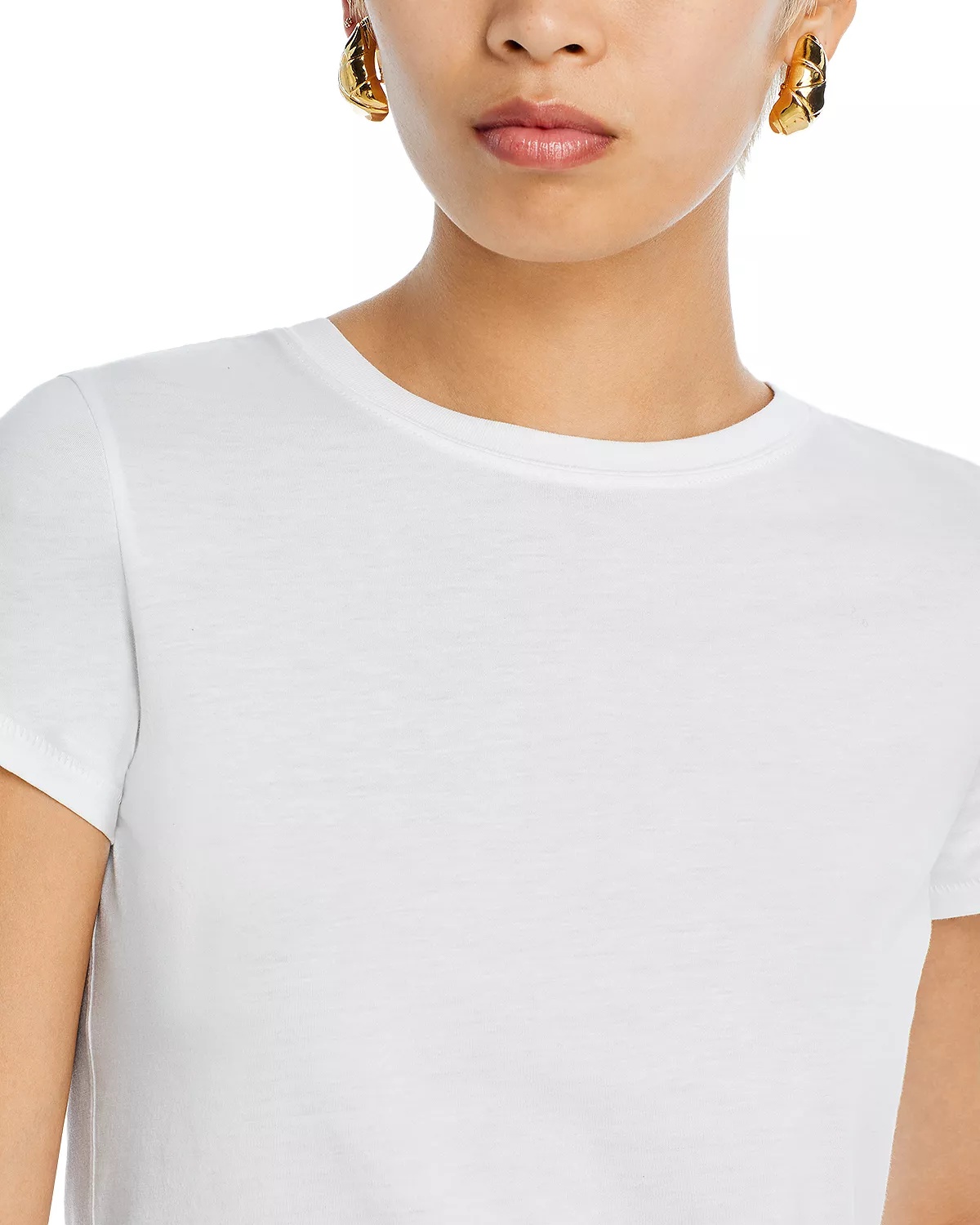 Fitted Crewneck Tee - 4