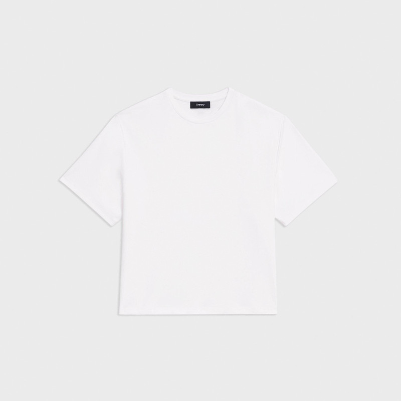 Boxy Tee in Cotton Jersey 1