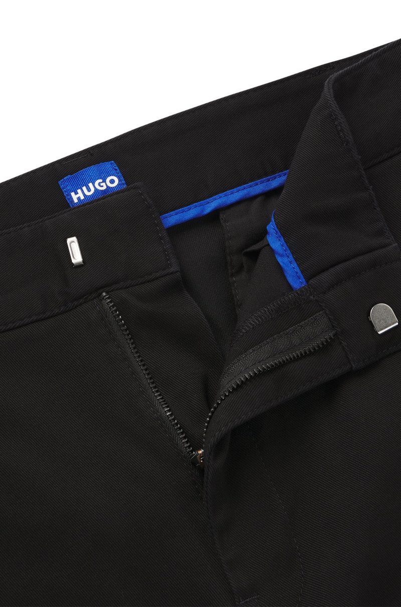 BAGGY-FIT TROUSERS IN COTTON TWILL 6