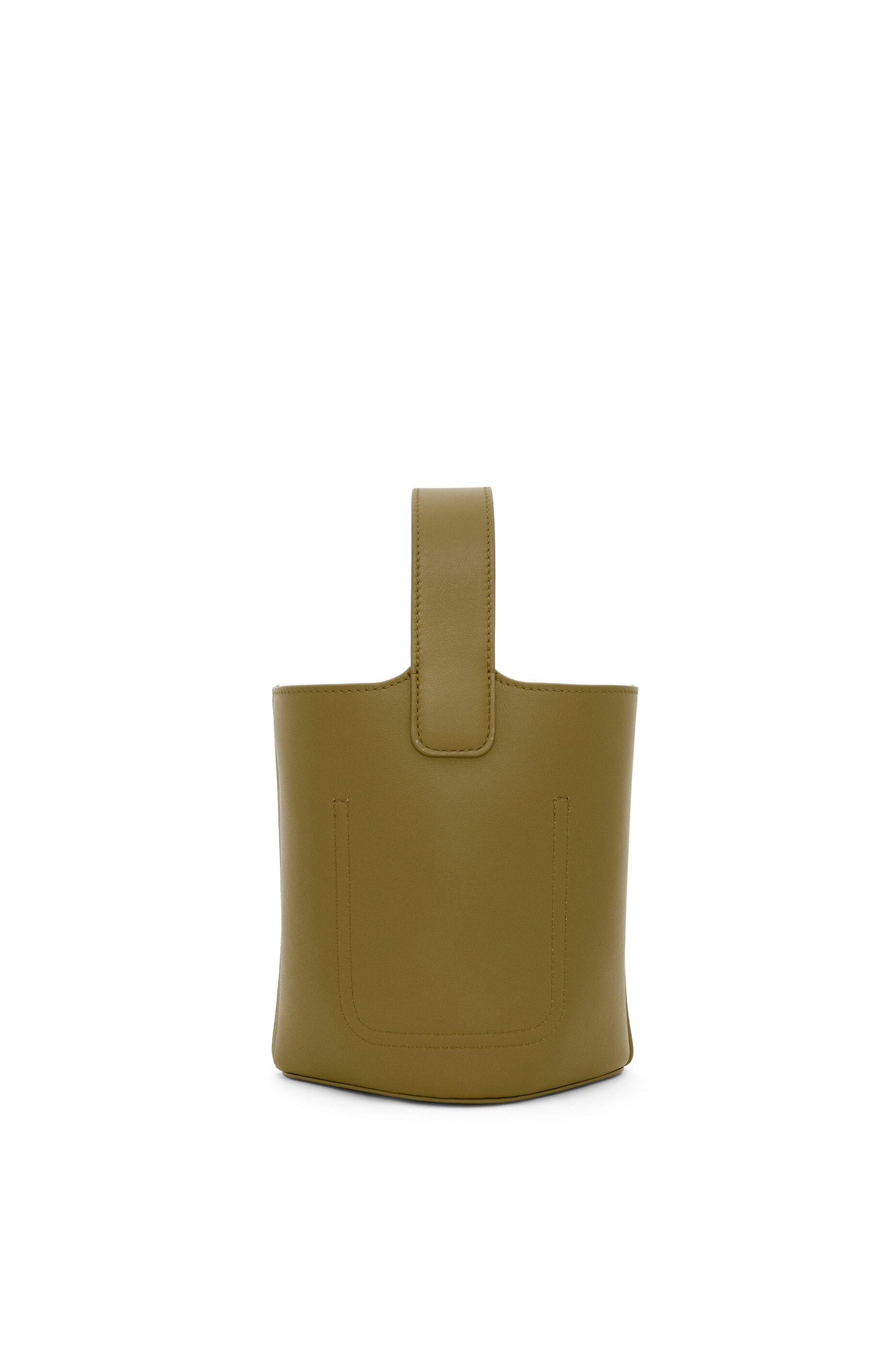 Mini Pebble Bucket bag in mellow calfskin - 3