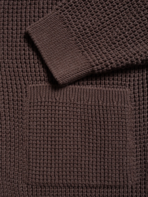 Kent Pineapple Cardigan Brownmelange - 6